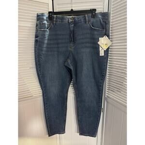 NWT Ladies Ava & Viv High Rise Skinny Jeans - Size 22